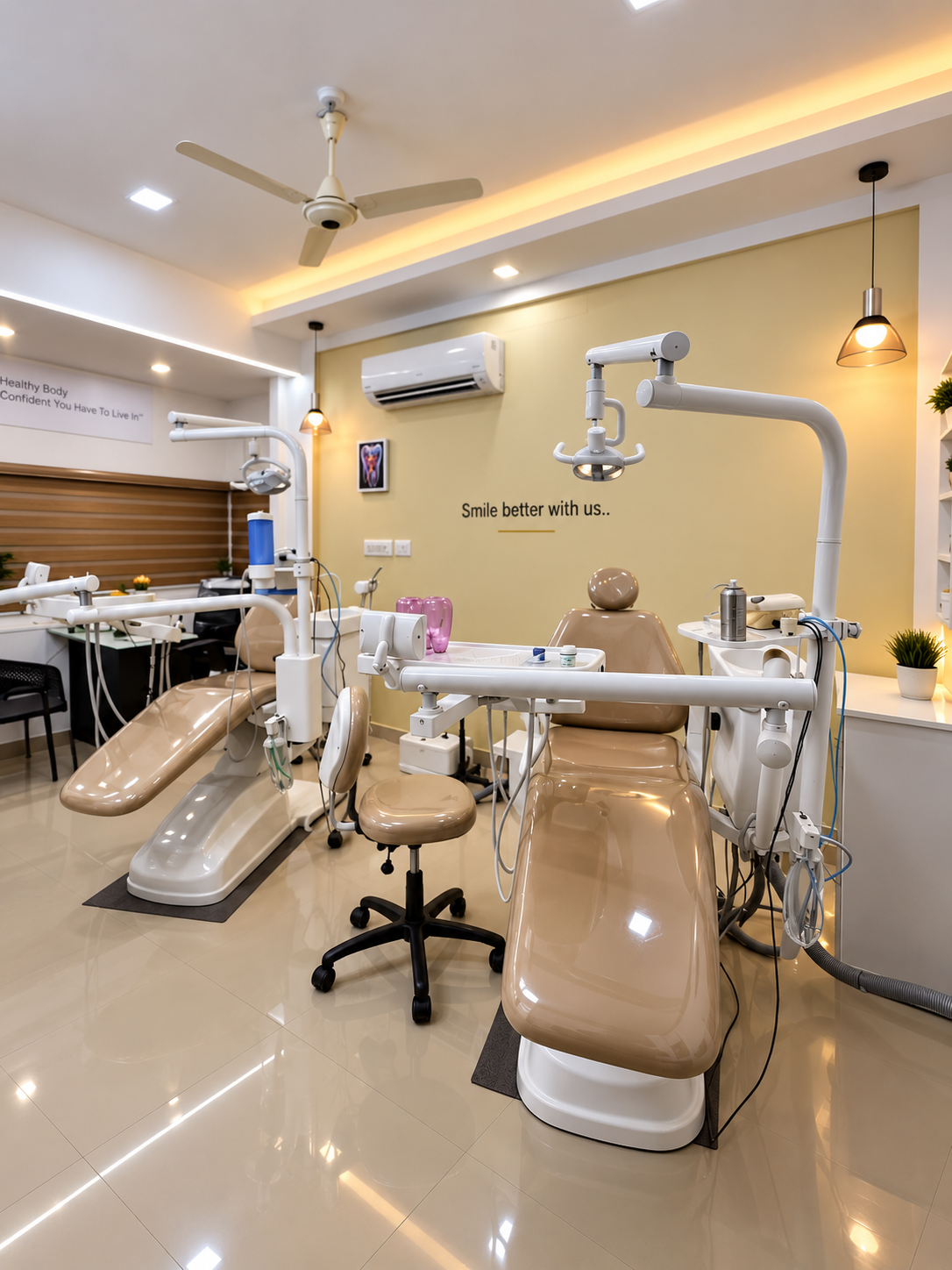 Modern dental treatment room at Dr. CP'S Dental Care, dr. CP, Tirur